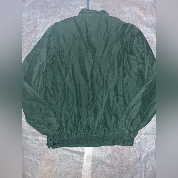 Vintage windbreaker green Las Vegas On Tour size medium - Picture 3 of 5